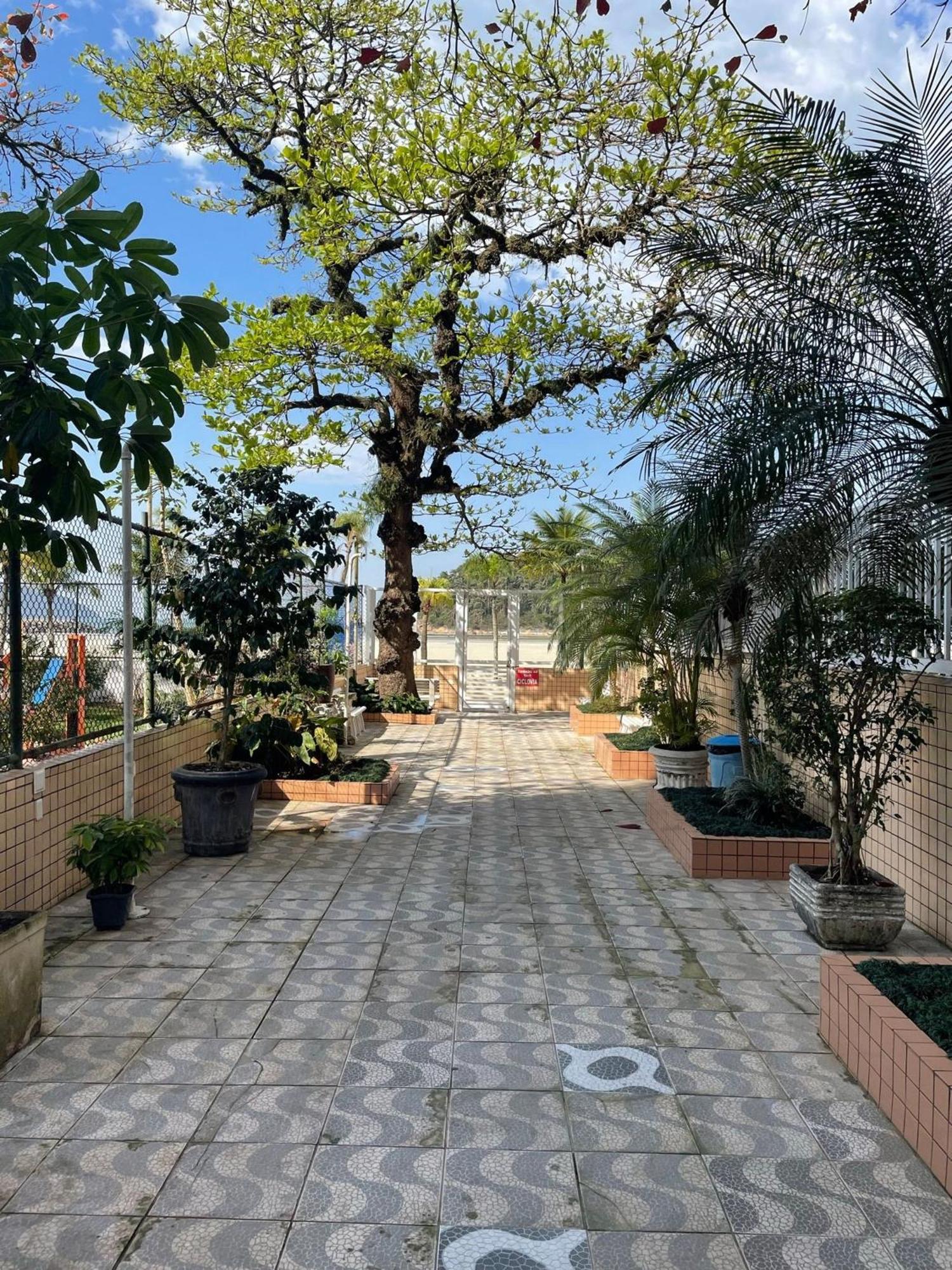 Ap Pe Na Areia Vista Parcial Mar Appartement Santos  Buitenkant foto